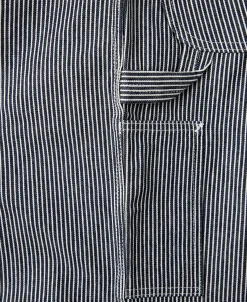 Fashion Hickory Stripe Carpenter Pants Pants&trousers