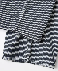 Fashion Hickory Stripe Carpenter Pants Pants&trousers