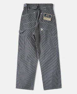 Fashion Hickory Stripe Carpenter Pants Pants&trousers