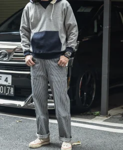 Fashion Hickory Stripe Carpenter Pants Pants&trousers