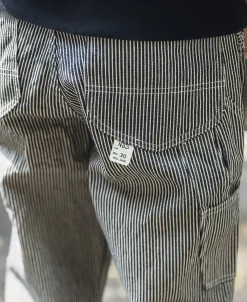 Fashion Hickory Stripe Carpenter Pants Pants&trousers
