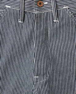 Fashion Hickory Stripe Carpenter Pants Pants&trousers