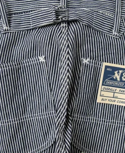 Fashion Hickory Stripe Carpenter Pants Pants&trousers