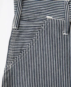 Fashion Hickory Stripe Carpenter Pants Pants&trousers