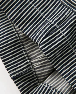 Discount Hickory Stripe Cotton Cargo Shorts Shorts