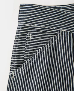 Discount Hickory Stripe Cotton Cargo Shorts Shorts