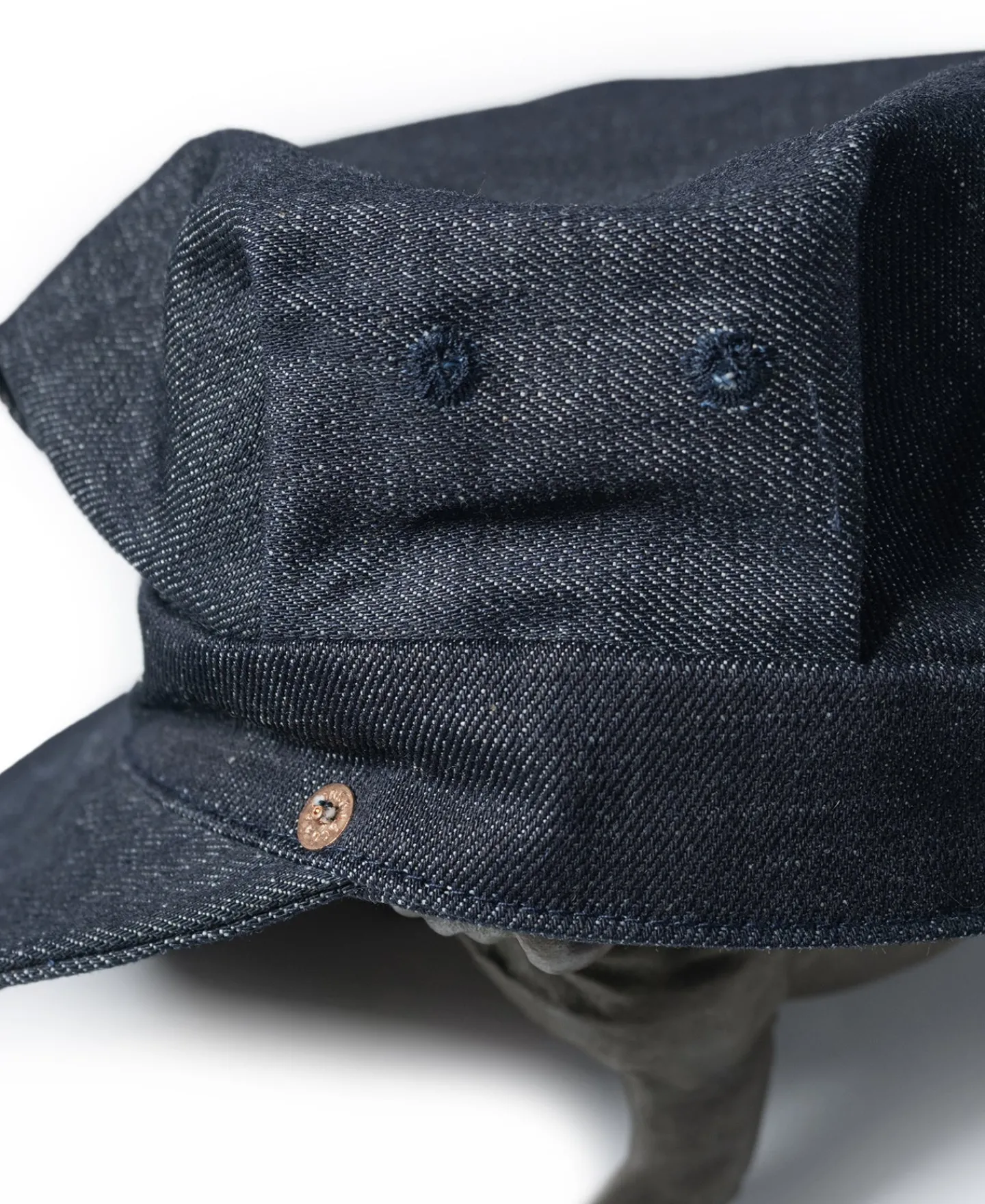 New Indigo Denim Railroad Engineer Cap Hats&caps