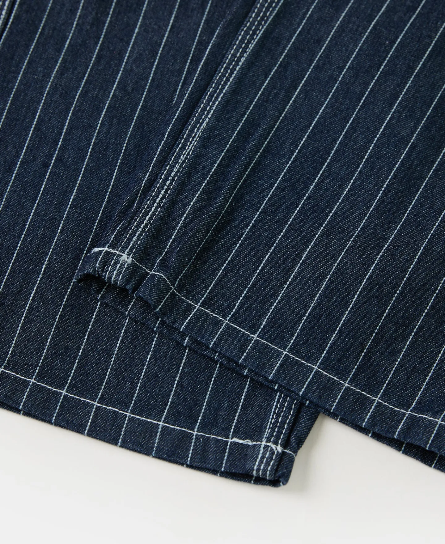 Discount Indigo Wabash Stripe Work Trousers Jeans | Denim