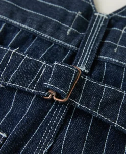 Discount Indigo Wabash Stripe Work Trousers Jeans | Denim