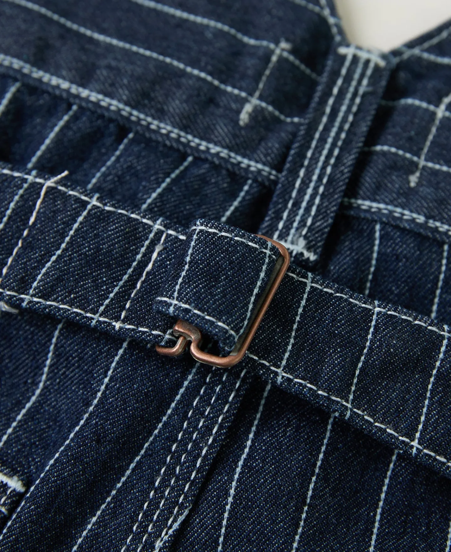 Discount Indigo Wabash Stripe Work Trousers Jeans | Denim