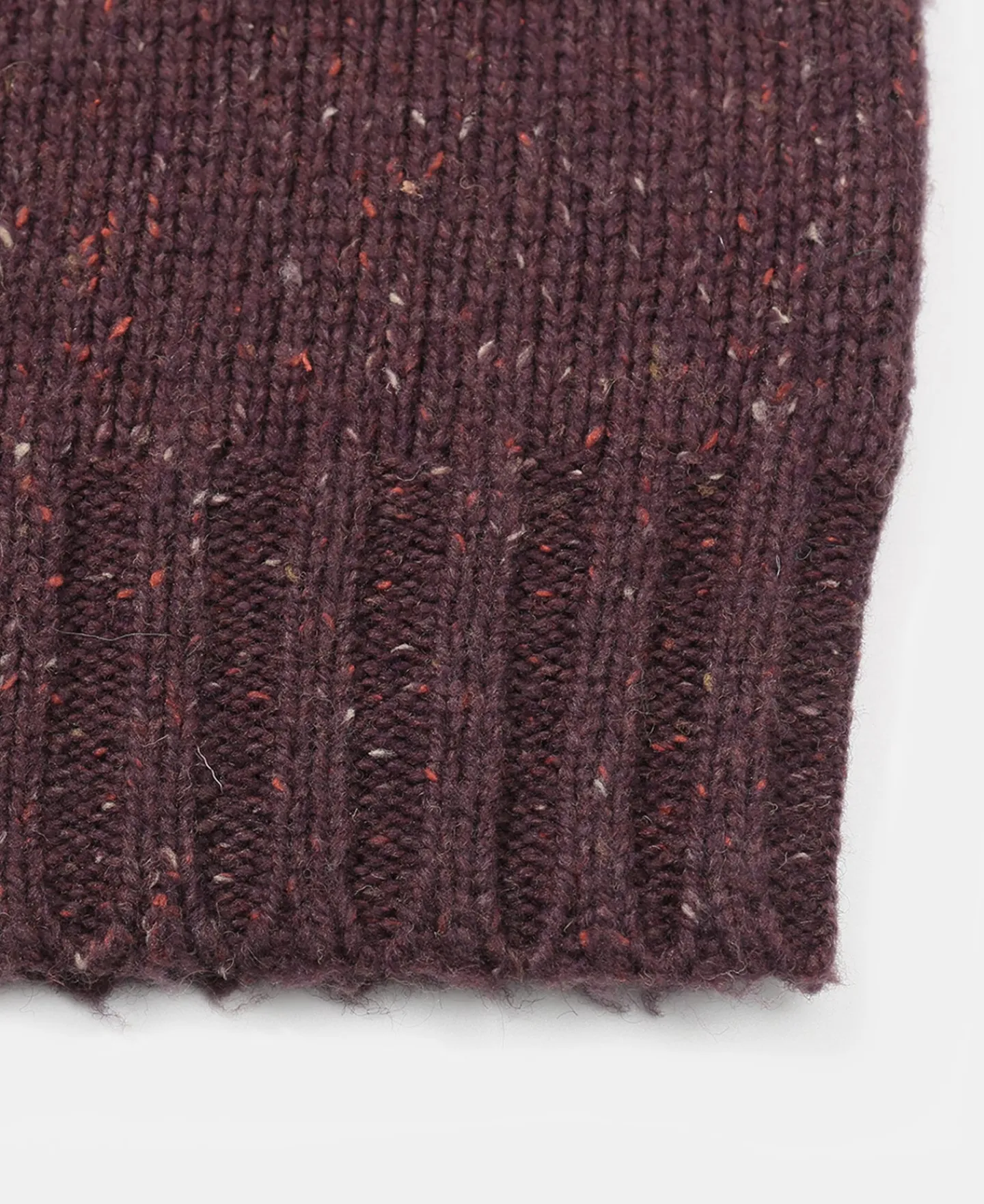 Best Ivy League Retro Letter Color Contrast Sweater - Purple Knitwear&sweaters