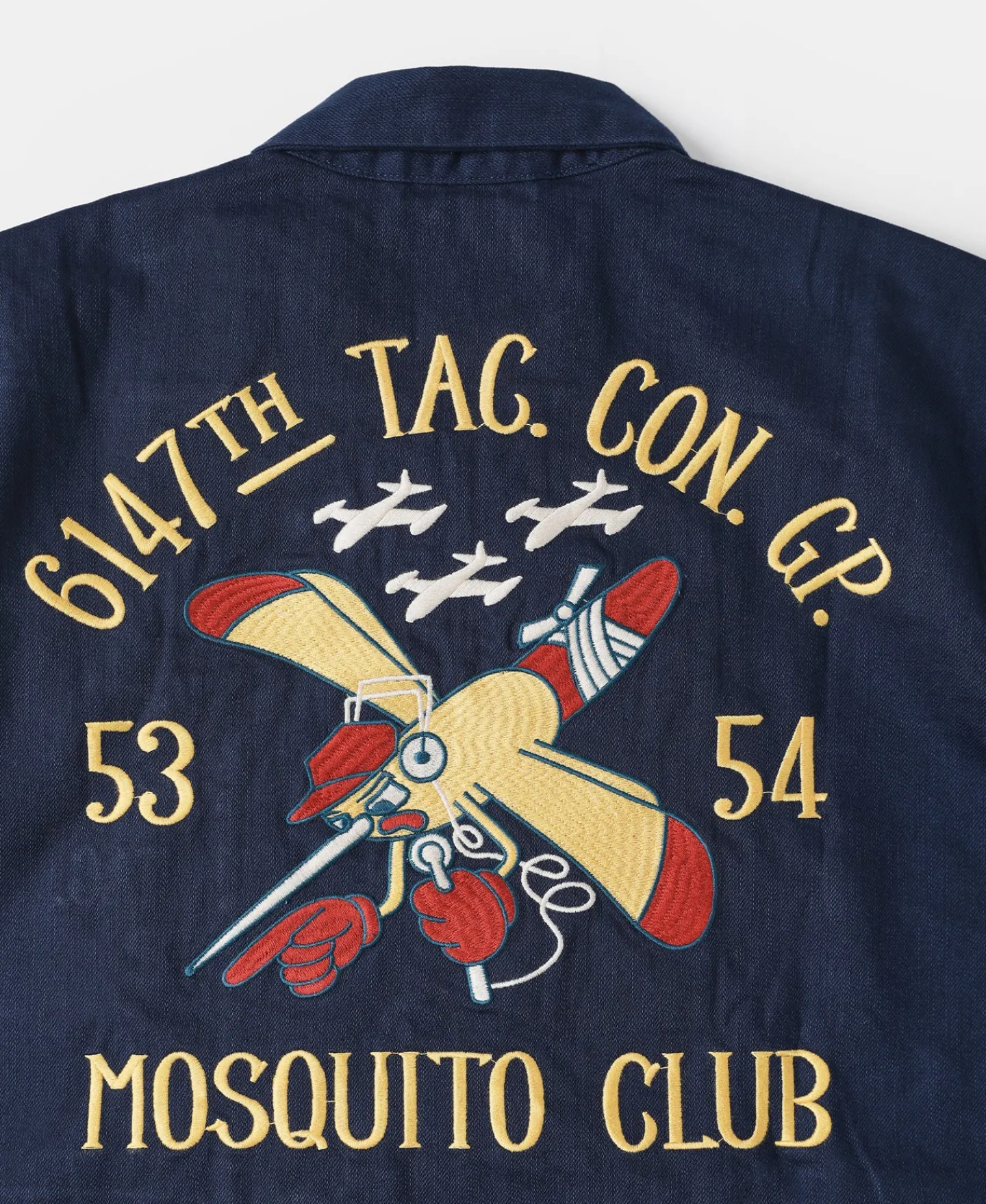 Fashion Korean War 6147th TAG. CON. GP. Mosquito Club Tour Jacket Jackets&coats