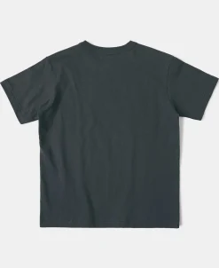 New Loopwheel Tubular Athletic T-Shirt - Vintage Black Short Sleeve T-Shirts | T-shirts