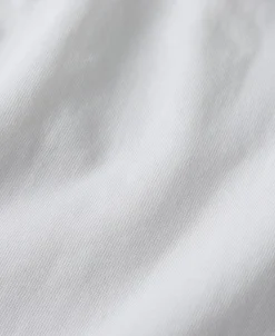 Hot Loopwheel Tubular Athletic T-Shirt - White Short Sleeve T-Shirts | T-shirts