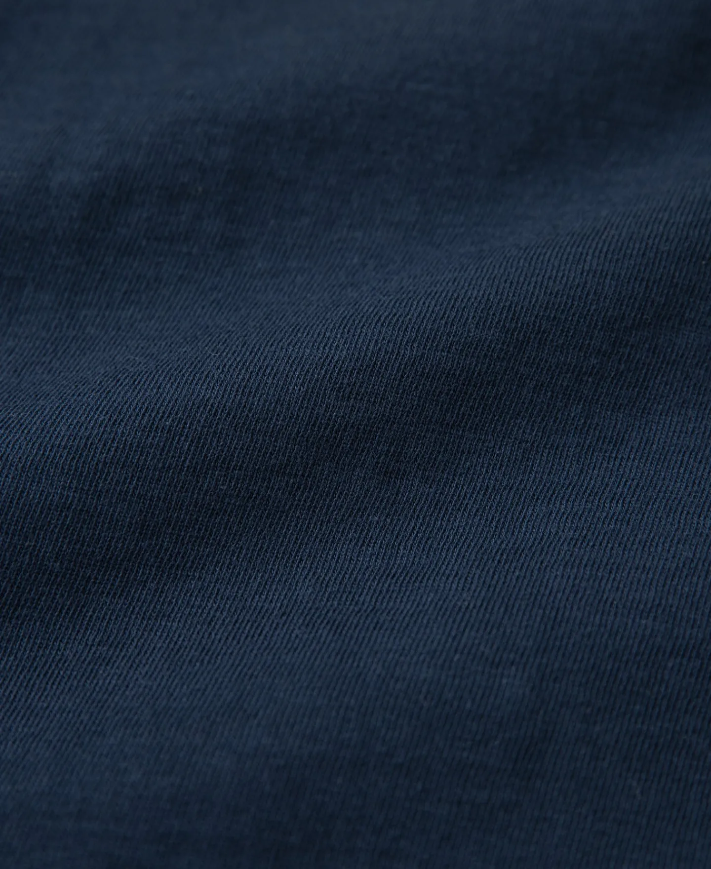 Best Loopwheel Tubular Slub Cotton Pocket T-Shirt - Indigo Short Sleeve T-Shirts | T-shirts