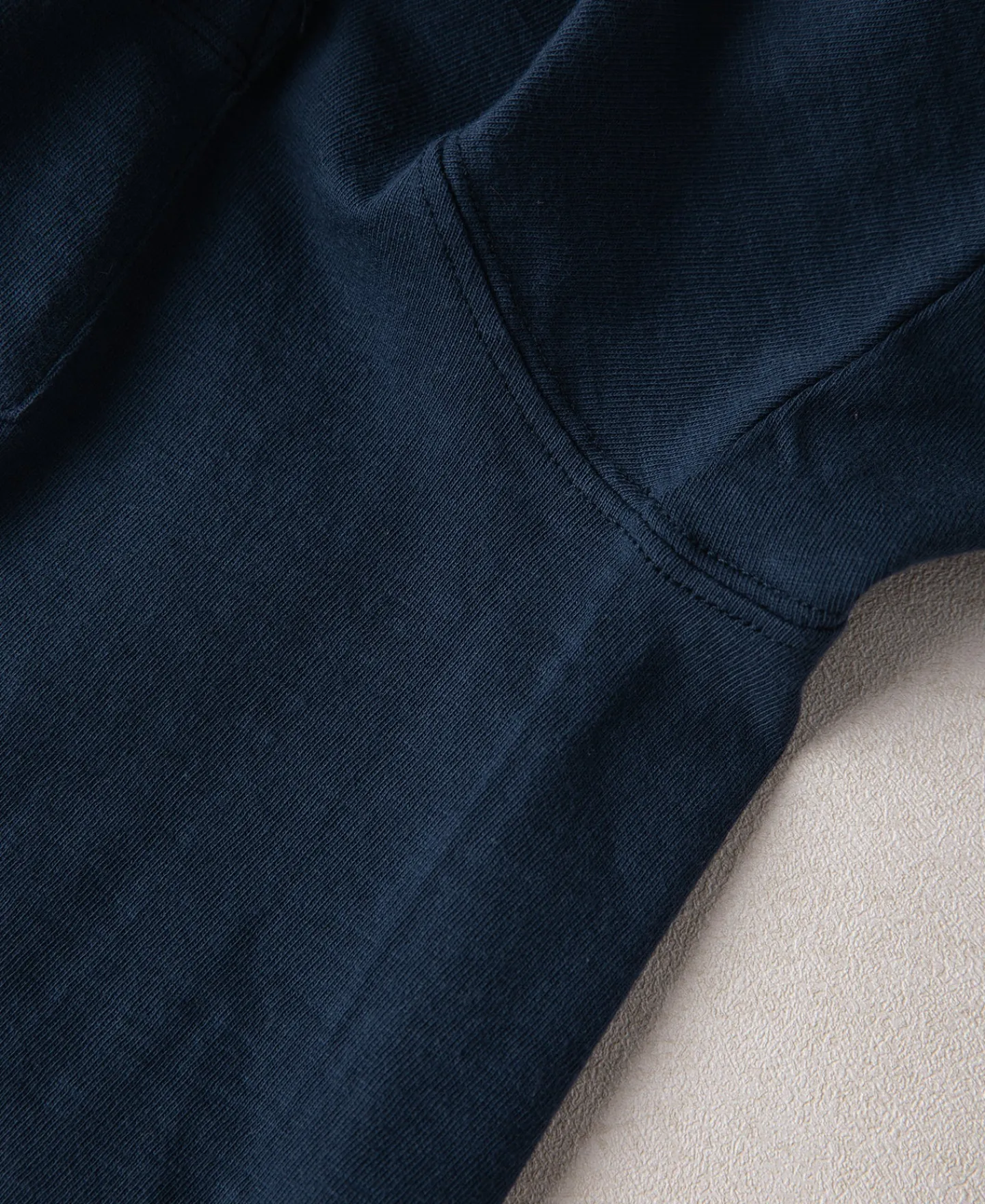 Best Loopwheel Tubular Slub Cotton Pocket T-Shirt - Indigo Short Sleeve T-Shirts | T-shirts
