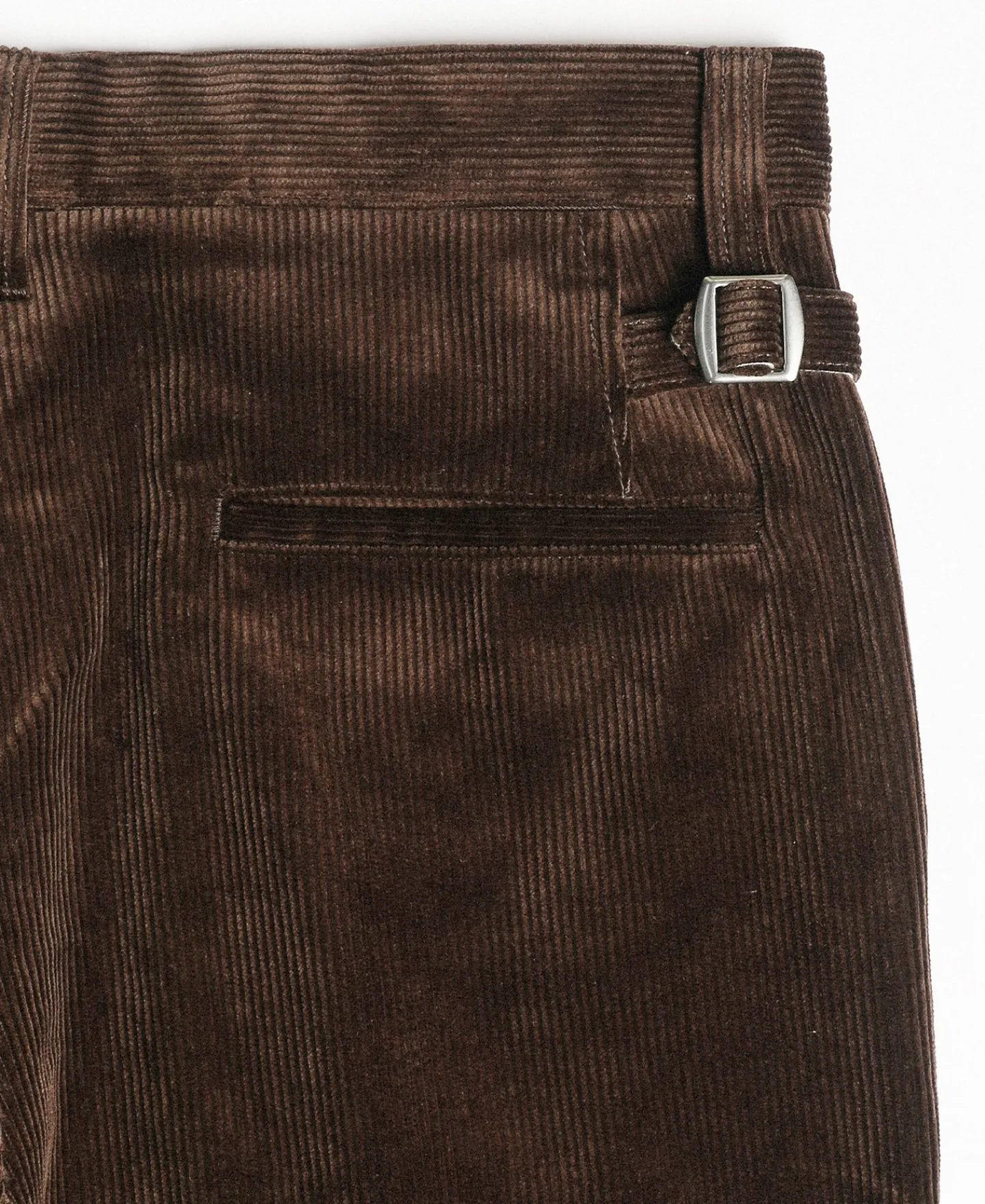 Sale Lot 840 9.5 Wale 1940s Corduroy Work Pants - Dark Brown Pants&trousers