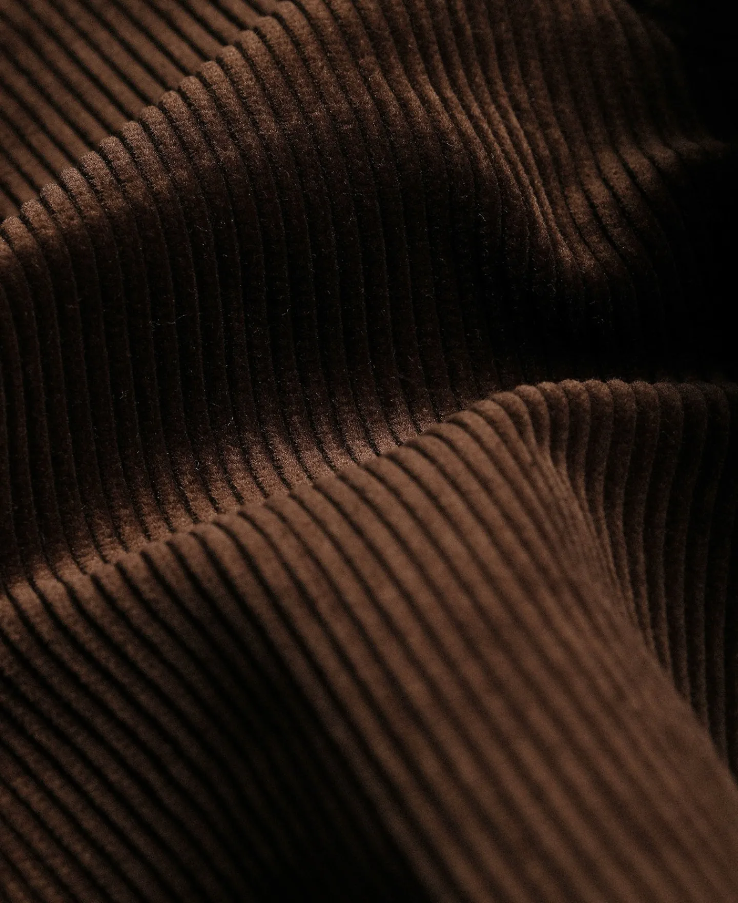 Sale Lot 840 9.5 Wale 1940s Corduroy Work Pants - Dark Brown Pants&trousers