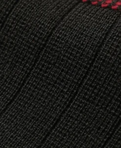 Outlet Lot 356 Buffalo Plaid Wool Ribbed Jacket - Red/Black Jackets&coats