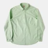 Online Lot 218 Button Down Oxford Shirt - Green Long Sleeve Shirts | Shirts