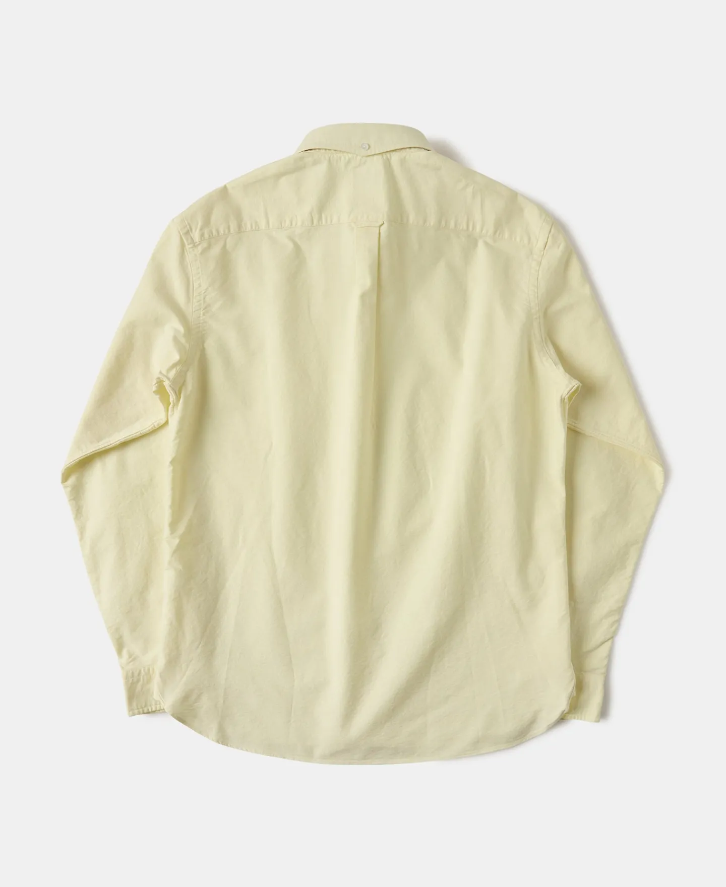 Best Lot 218 Button Down Oxford Shirt - Creamy Yellow Long Sleeve Shirts | Shirts