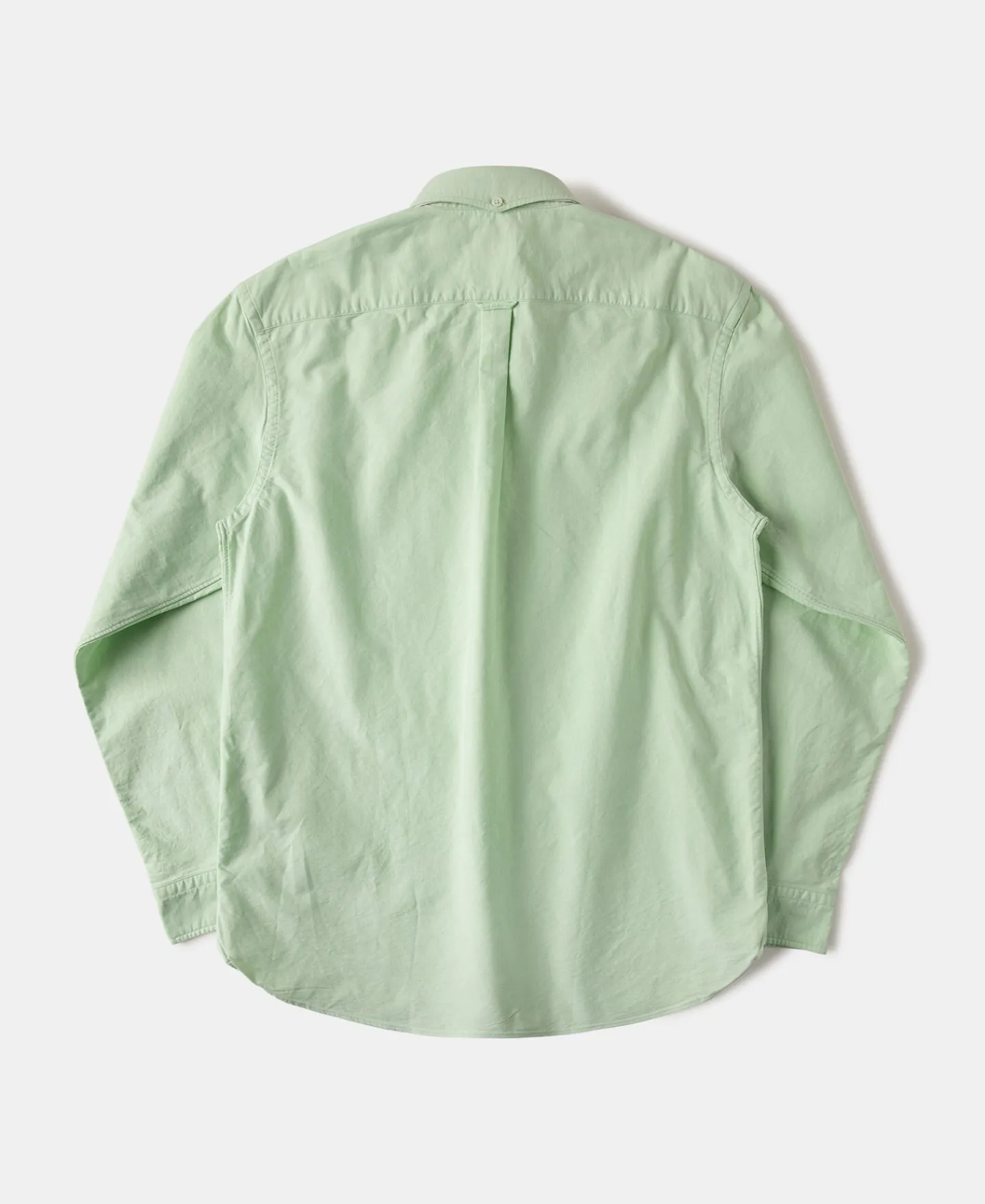 Online Lot 218 Button Down Oxford Shirt - Green Long Sleeve Shirts | Shirts
