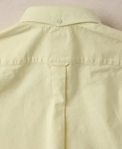 Best Lot 218 Button Down Oxford Shirt - Creamy Yellow Long Sleeve Shirts | Shirts