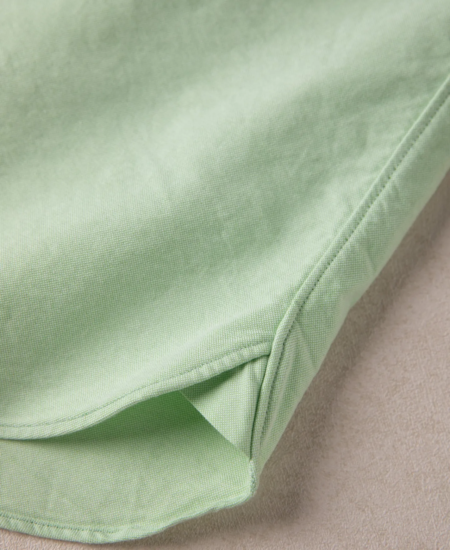 Online Lot 218 Button Down Oxford Shirt - Green Long Sleeve Shirts | Shirts