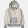 New Lot 117 Double V-Gusset After Hoodie - Oatmeal/Gray Sweatshirts&hoodies