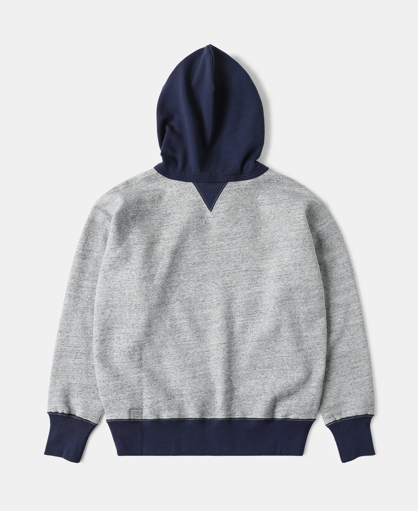 Sale Lot 117 Double V-Gusset After Hoodie - Navy/Gray Sweatshirts&hoodies