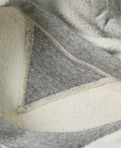 New Lot 117 Double V-Gusset After Hoodie - Oatmeal/Gray Sweatshirts&hoodies