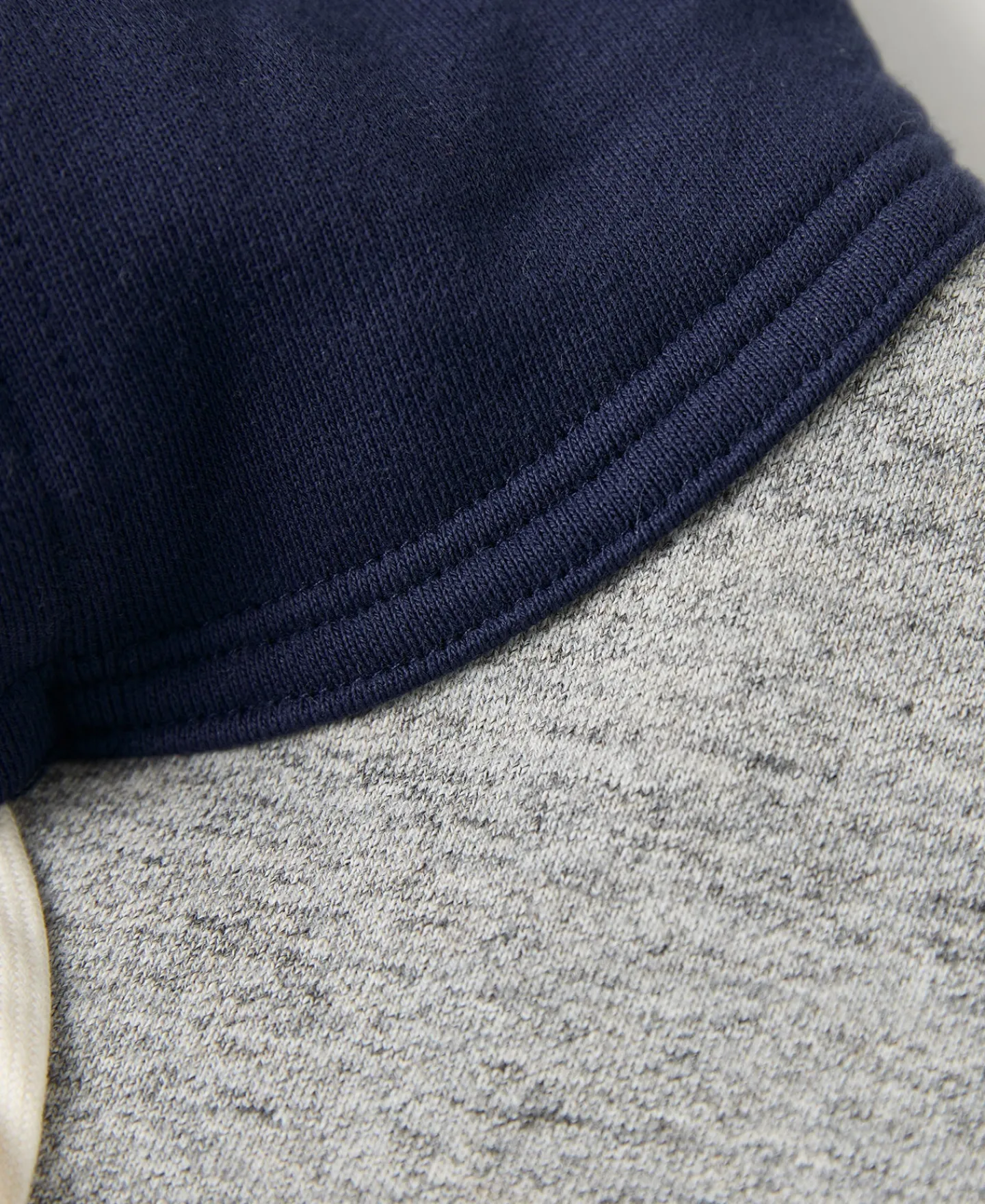 Sale Lot 117 Double V-Gusset After Hoodie - Navy/Gray Sweatshirts&hoodies