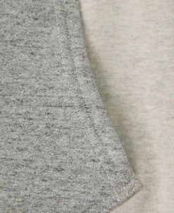 New Lot 117 Double V-Gusset After Hoodie - Oatmeal/Gray Sweatshirts&hoodies