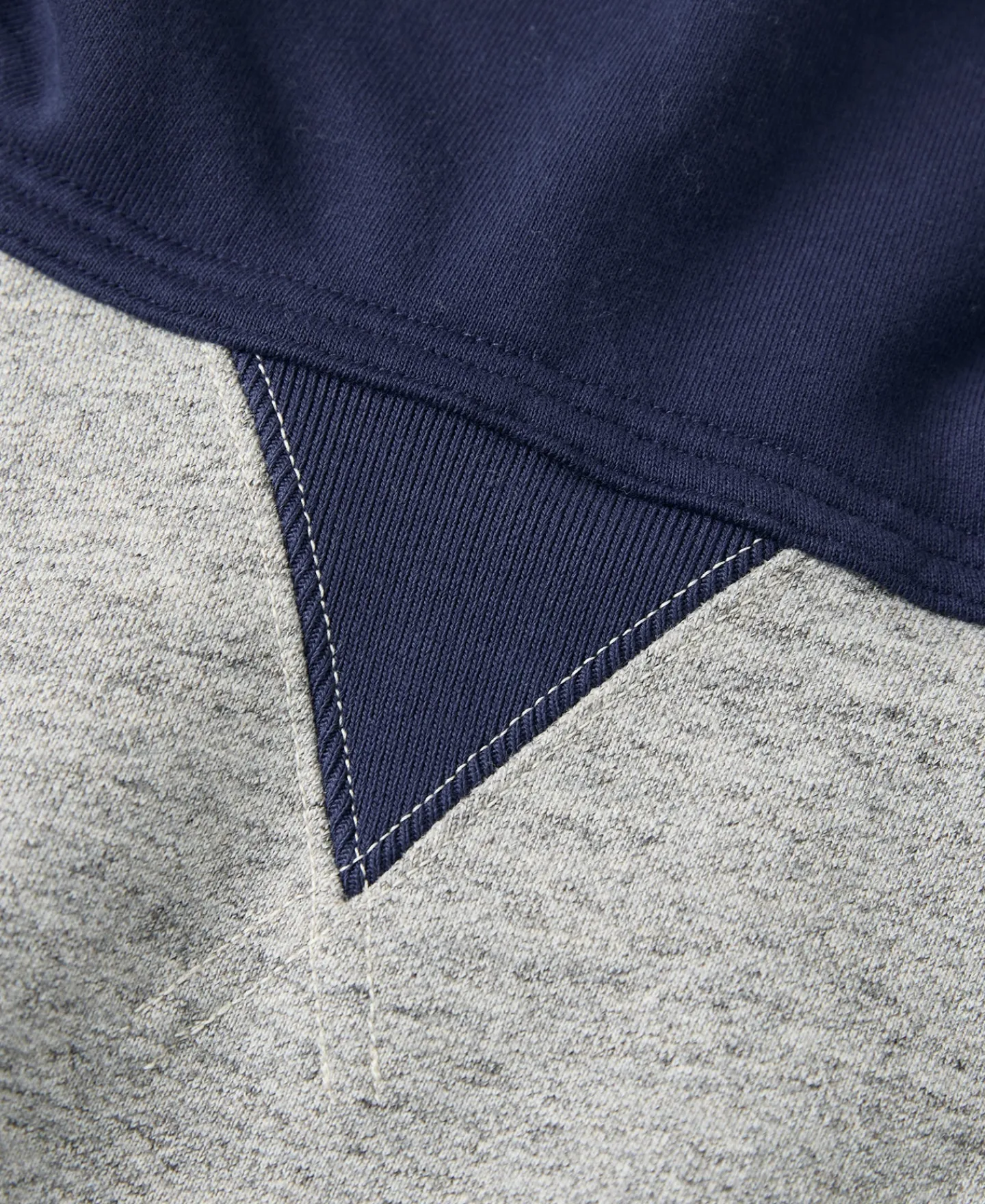 Sale Lot 117 Double V-Gusset After Hoodie - Navy/Gray Sweatshirts&hoodies