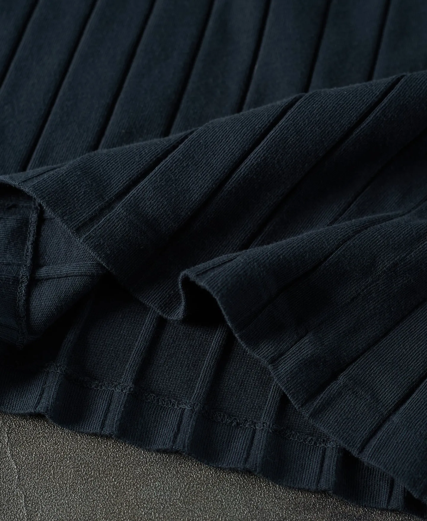 Online Lot 105 Drop Needle Ribbed Pocket T-Shirt - Charcoal Black Short Sleeve T-Shirts | T-shirts