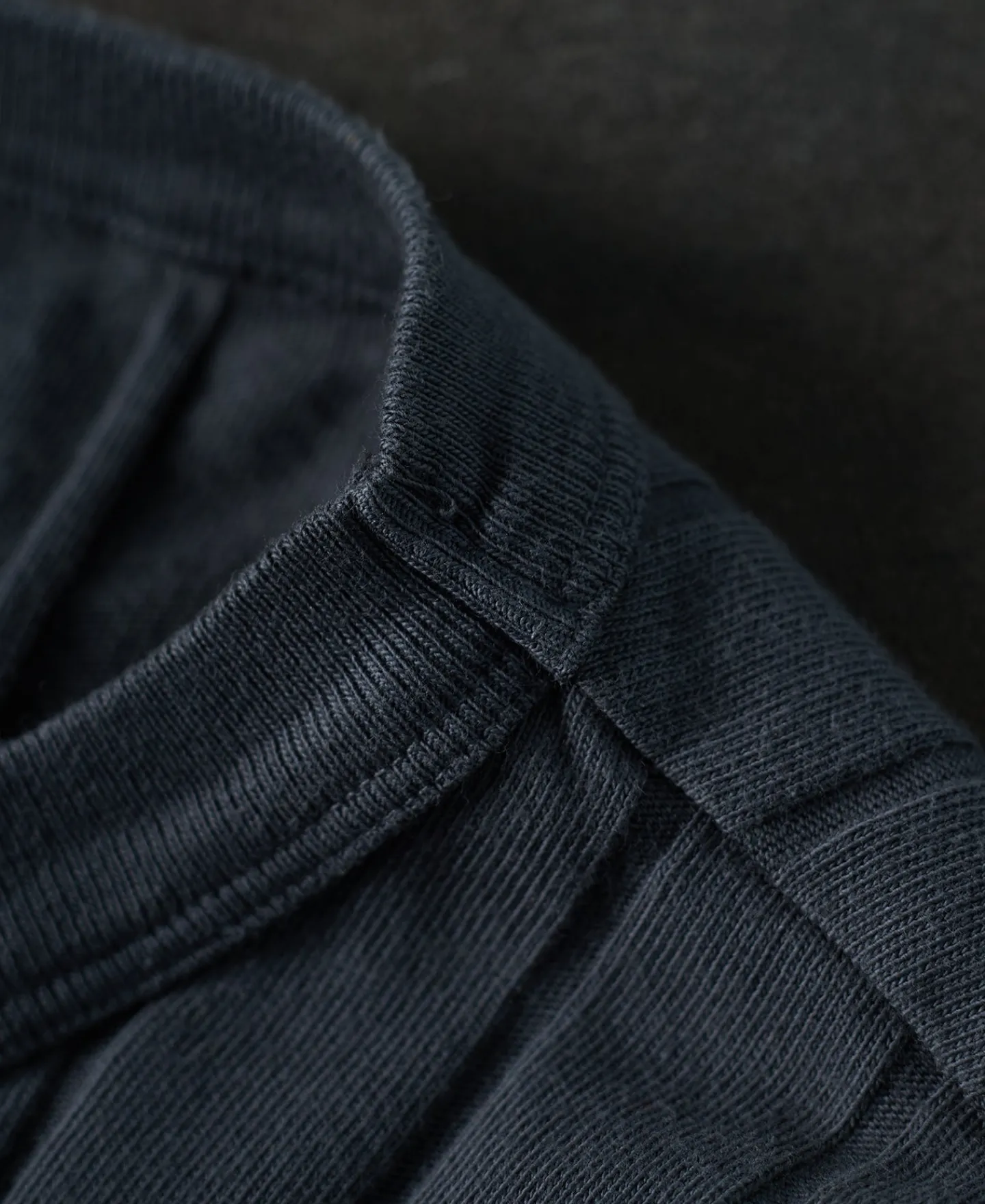 Sale Lot 105 Drop Needle Ribbed Pocket T-Shirt - Dark Gray Short Sleeve T-Shirts | T-shirts