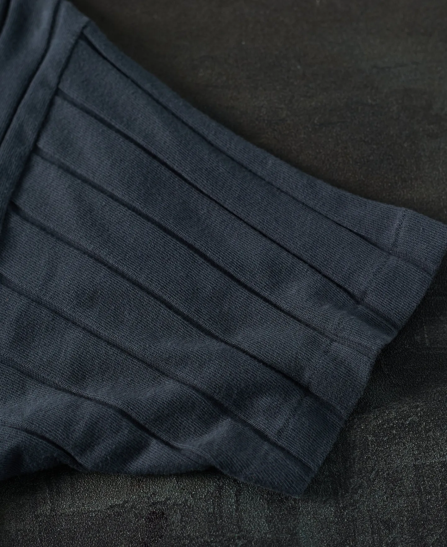 Sale Lot 105 Drop Needle Ribbed Pocket T-Shirt - Dark Gray Short Sleeve T-Shirts | T-shirts