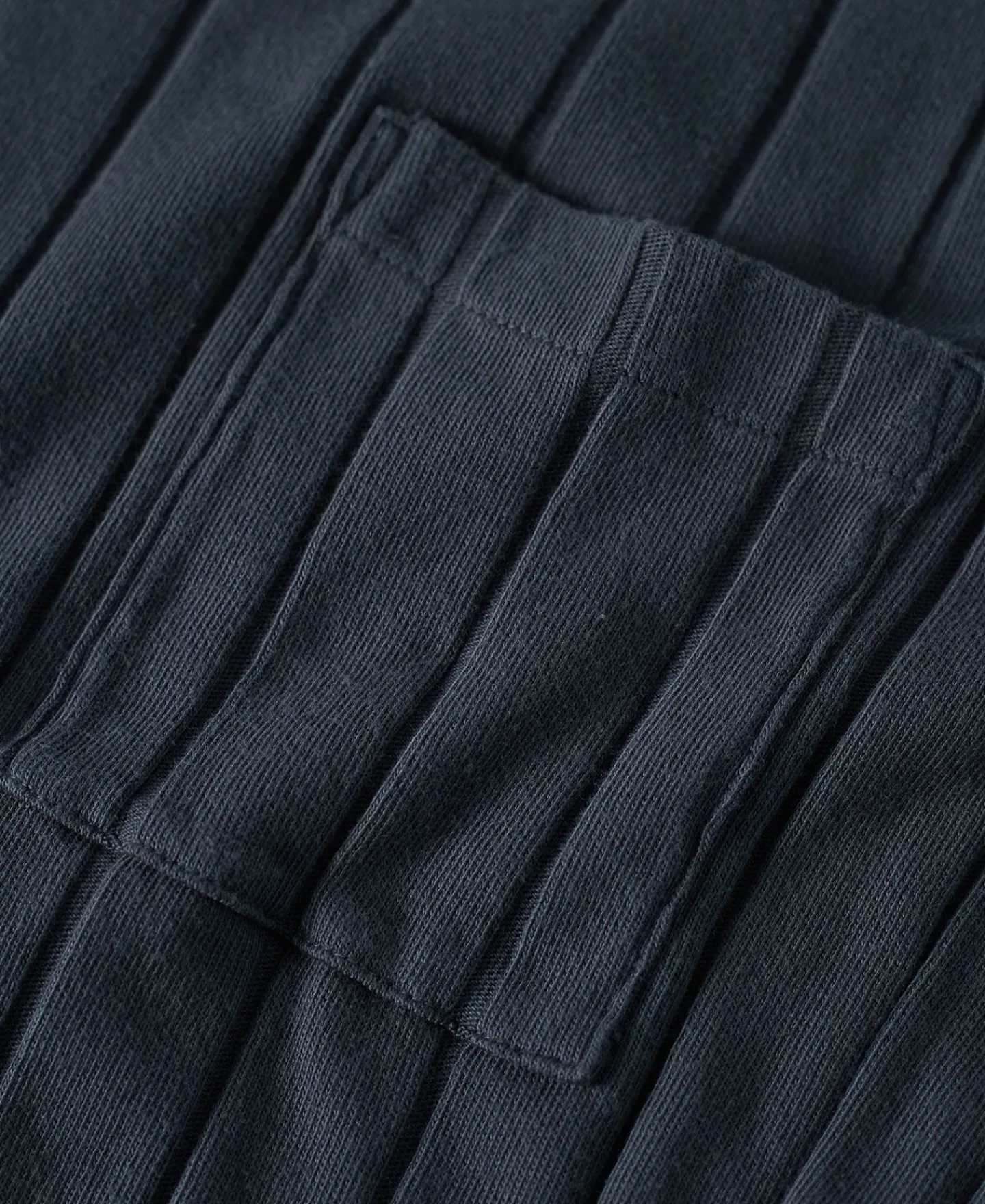 Sale Lot 105 Drop Needle Ribbed Pocket T-Shirt - Dark Gray Short Sleeve T-Shirts | T-shirts
