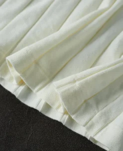 Hot Lot 105 Drop Needle Ribbed Pocket T-Shirt - Ivory Short Sleeve T-Shirts | T-shirts