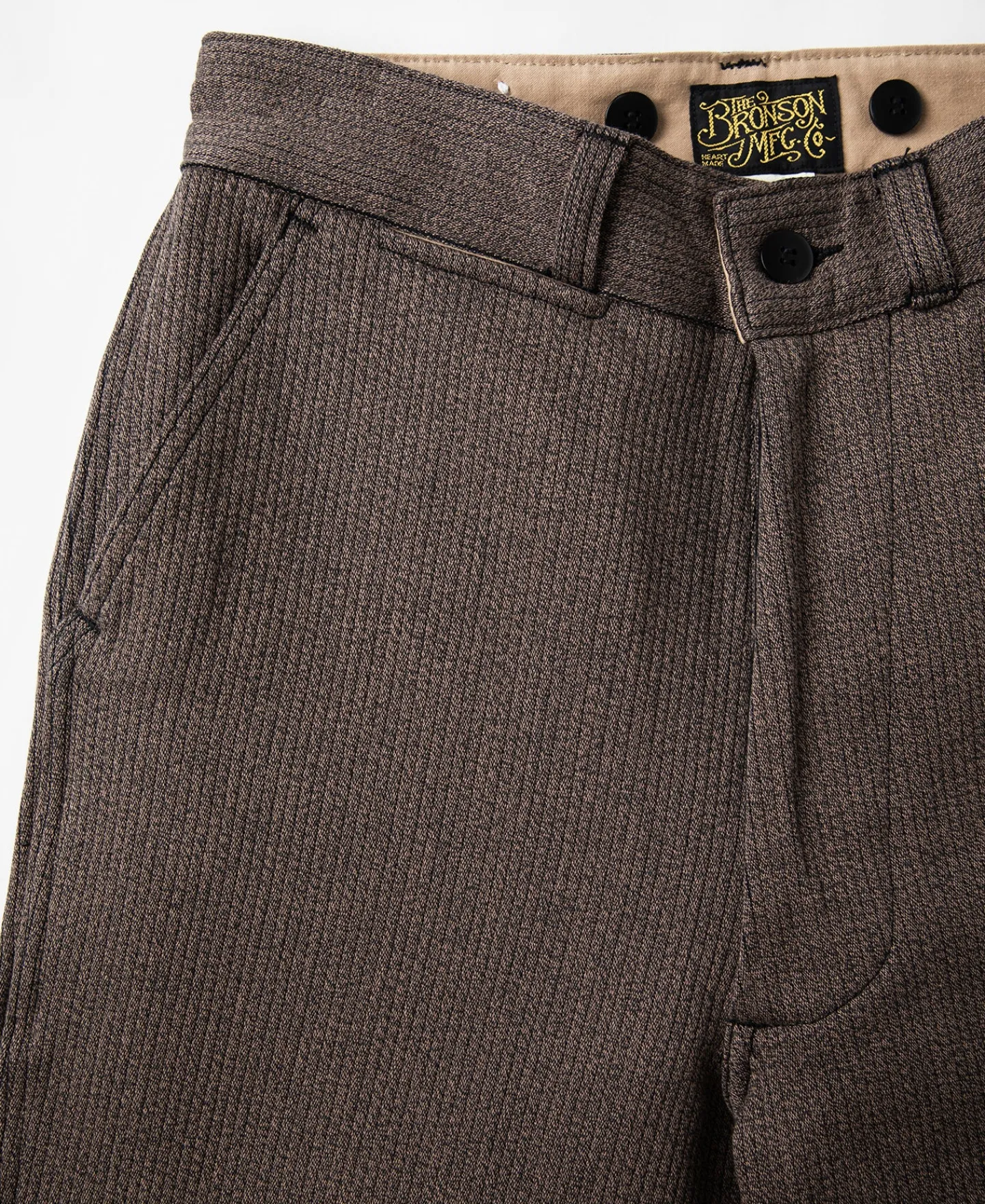 Best Lot 929 Heavyweight Pique Salt & Pepper Stripe Pants Pants&trousers