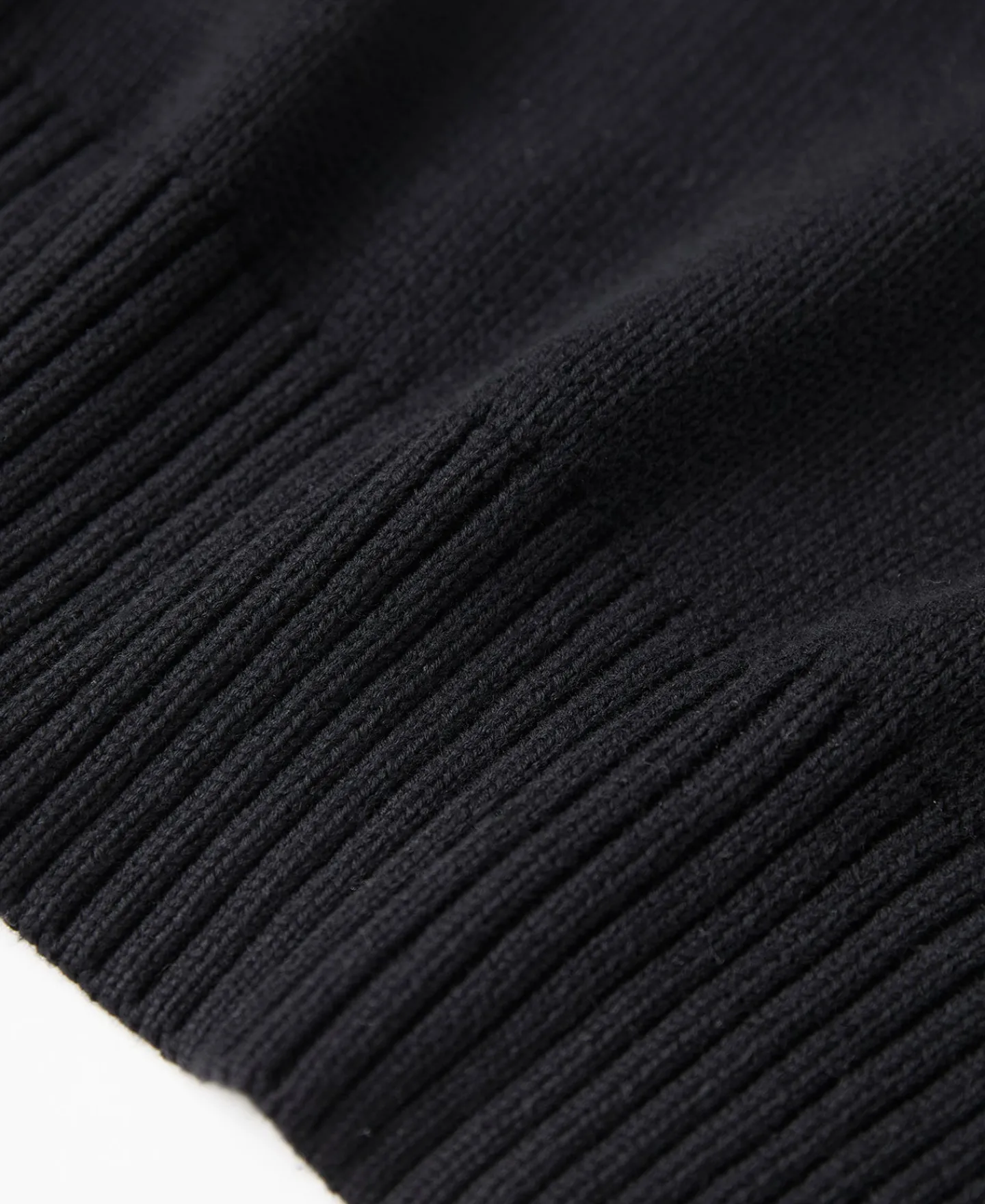 Outlet Lot 916 Ivy Mock Neck Sweater - Black Knitwear&sweaters