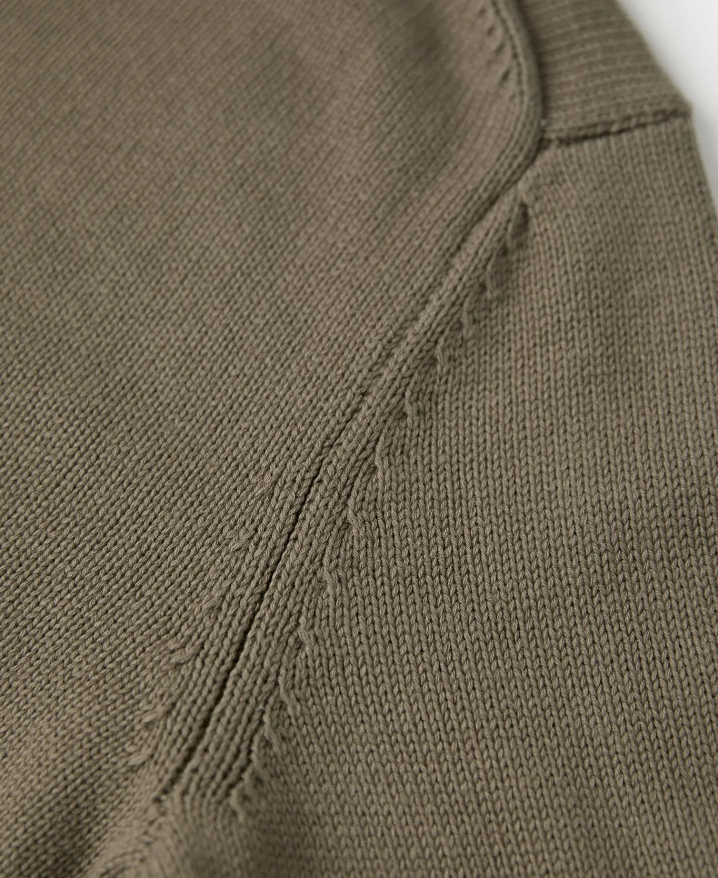 Discount Lot 916 Ivy Mock Neck Sweater - Olive Knitwear&sweaters