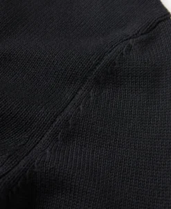 Outlet Lot 916 Ivy Mock Neck Sweater - Black Knitwear&sweaters