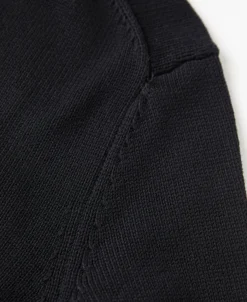 Outlet Lot 916 Ivy Mock Neck Sweater - Black Knitwear&sweaters