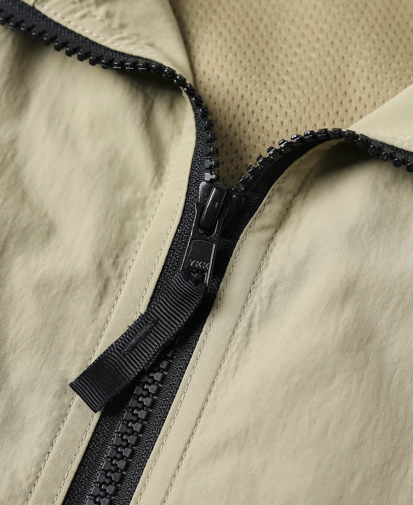 Fashion Lot 1013 Nylon Tracksuit Jacket - Khaki Jackets&coats