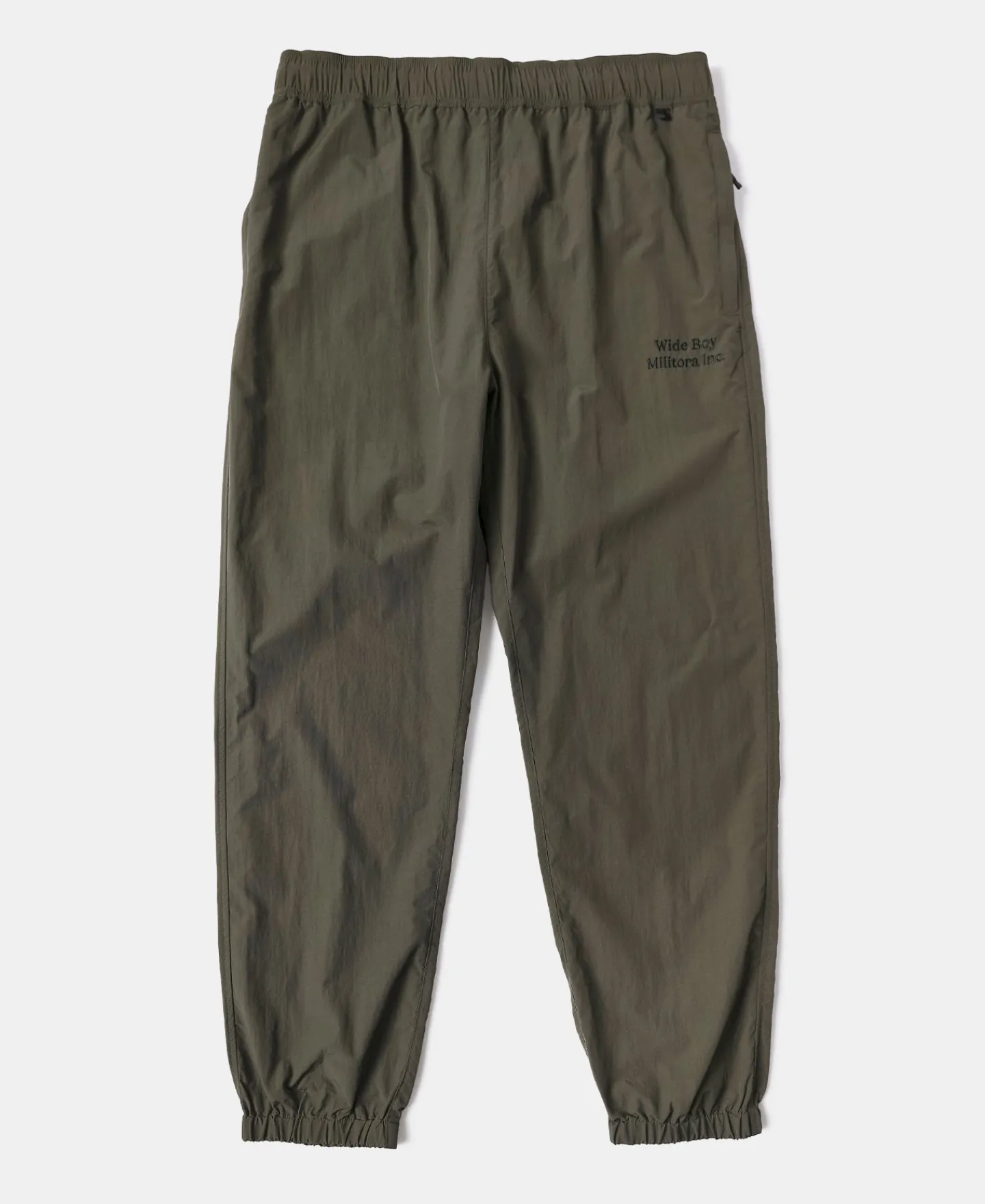 Best Lot 1013 Nylon Tracksuit Trousers - Olive Pants&trousers