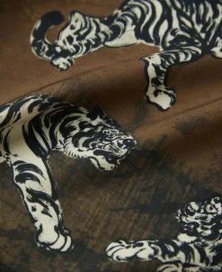 Clearance Lot 223 Print Aloha Shirt - Hundred Tigers Shirts | Short Sleeve Shirts