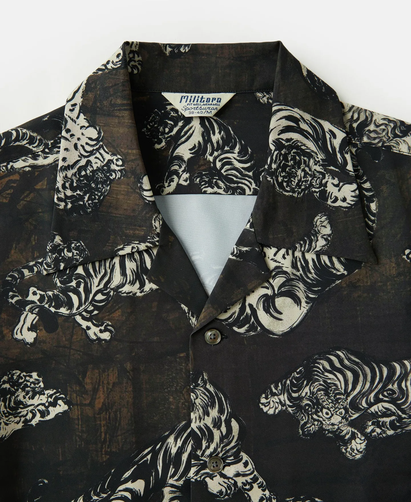 Clearance Lot 223 Print Aloha Shirt - Hundred Tigers Shirts | Short Sleeve Shirts