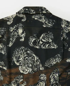 Clearance Lot 223 Print Aloha Shirt - Hundred Tigers Shirts | Short Sleeve Shirts