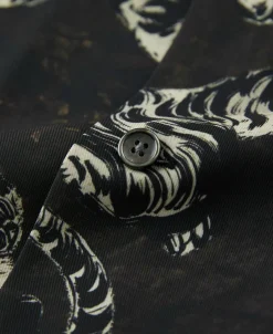 Clearance Lot 223 Print Aloha Shirt - Hundred Tigers Shirts | Short Sleeve Shirts